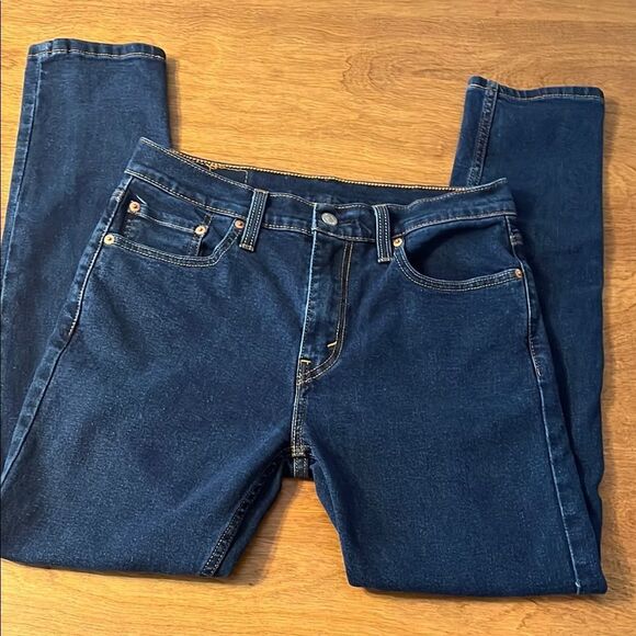 Levi's Deep Blue Denim Jeans - Picture 1 of 5